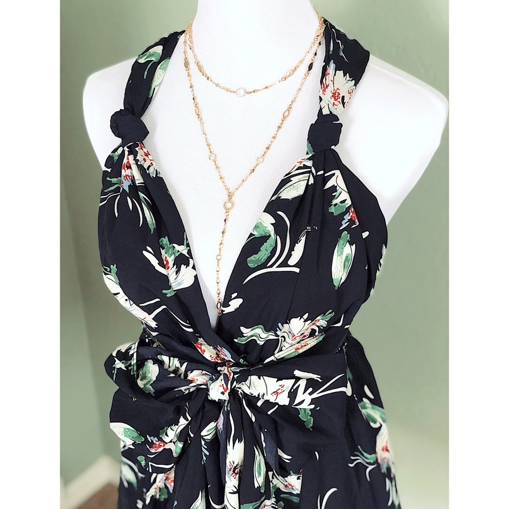 🍭Sweet Deal🍭[ Felicity ] Multi Tie Mini Dress - Picture 7 of 7